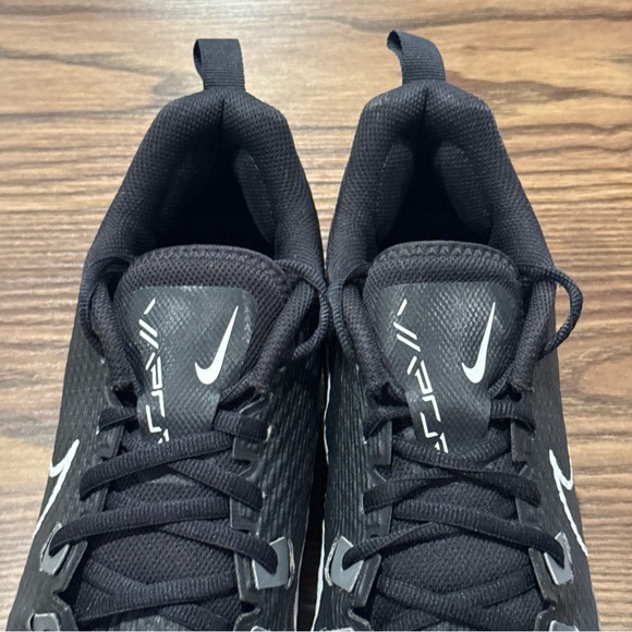 Size 10 Nike Vapor Edge Speed 360 2 Black Smoke Grey Football Cleats DA5455-010 main image 8